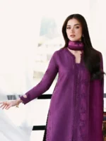 AZURE Luxury Lawn Unstitched Embroidered 3 Piece Suit AZ’26 Drees Name - Mulberry Lawn-82- Eid Drop-2 - Image 4